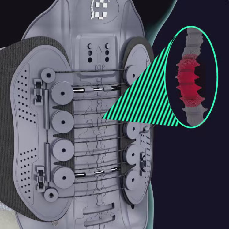 Cintura di Supporto Lumbare per Comfort e Mobilità